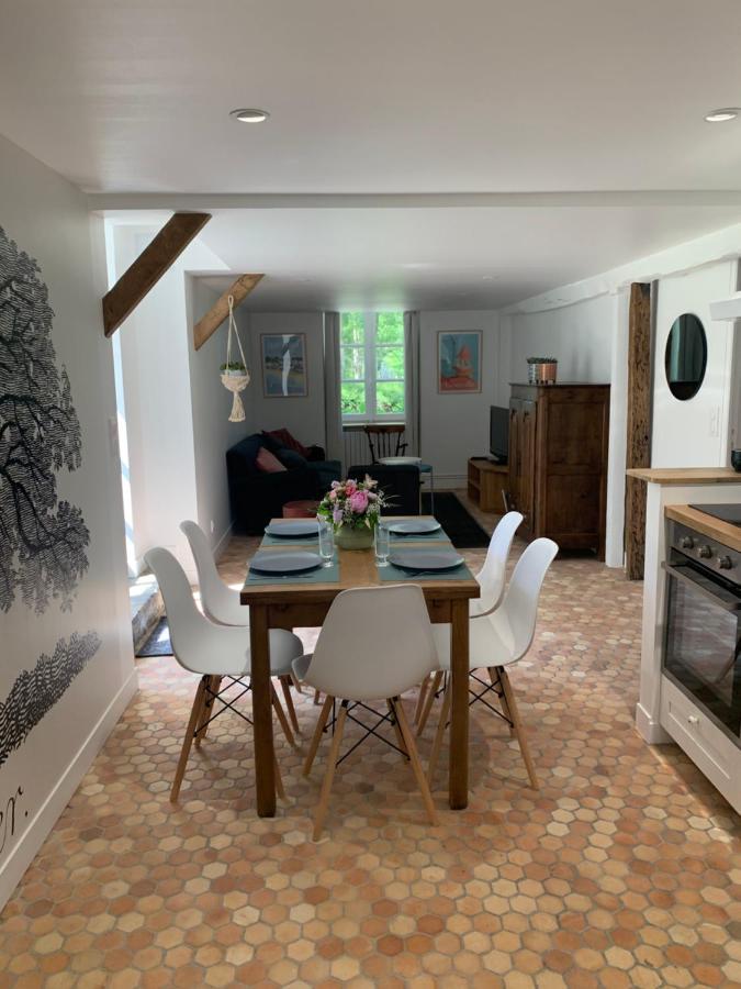 Ferienwohnung Le Logis K, Le Charme Au Coeur De Saint Pair Exterior foto