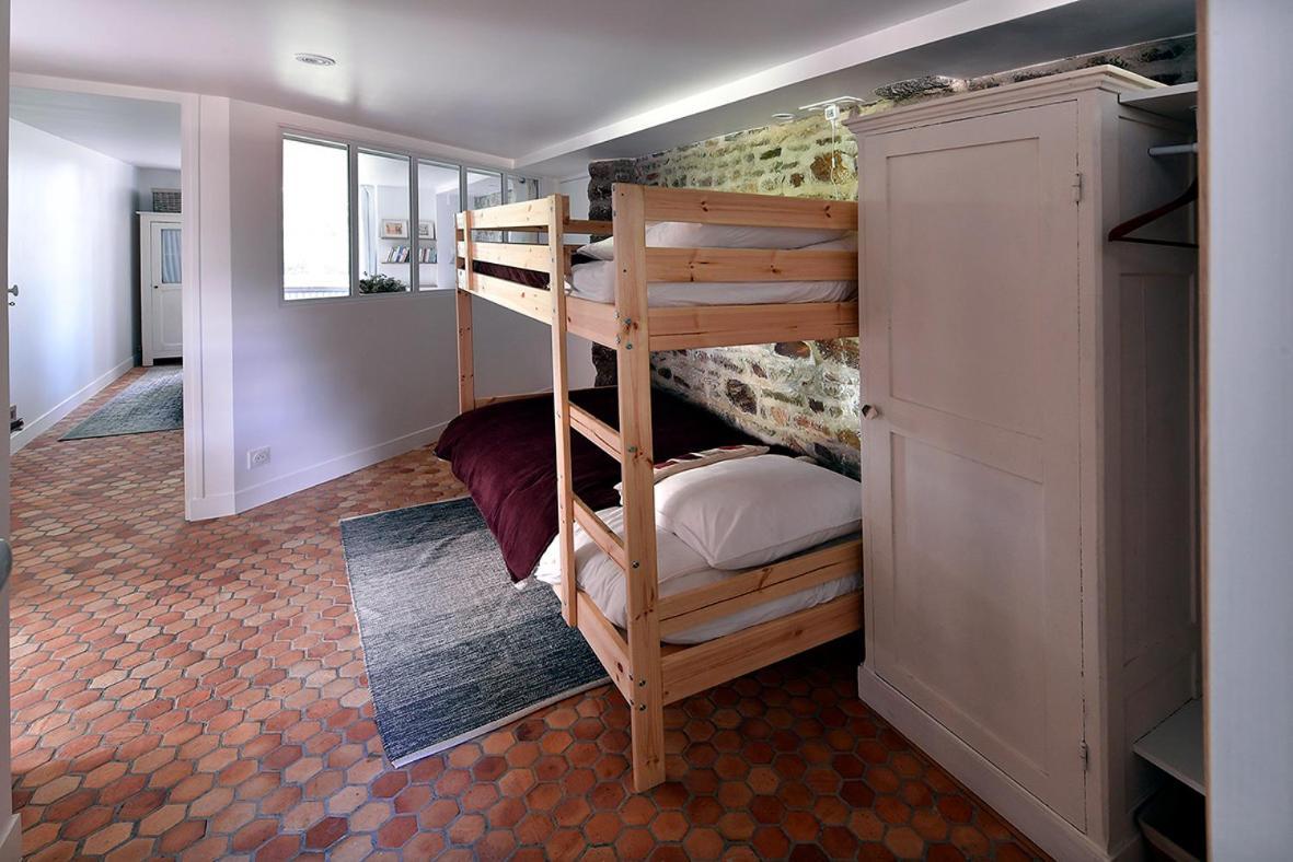 Ferienwohnung Le Logis K, Le Charme Au Coeur De Saint Pair Exterior foto